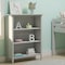 Alaterre Furniture Simplicity 48"H Wood 3-Shelf Bookcase, Dove Gray AJSP0580 - alternate 4